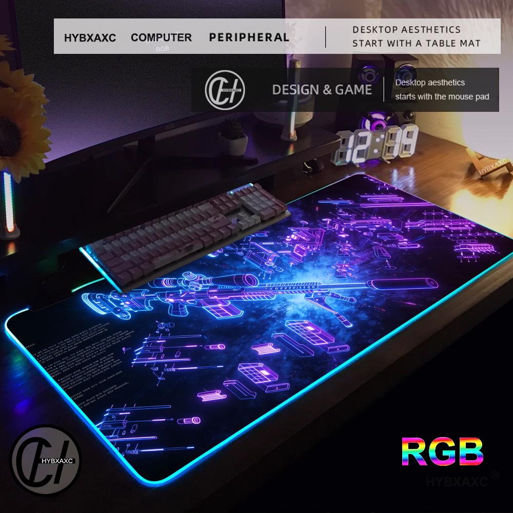 Gaming Accessories To Sell - Mouse Pad Grande RGB para Jogos,