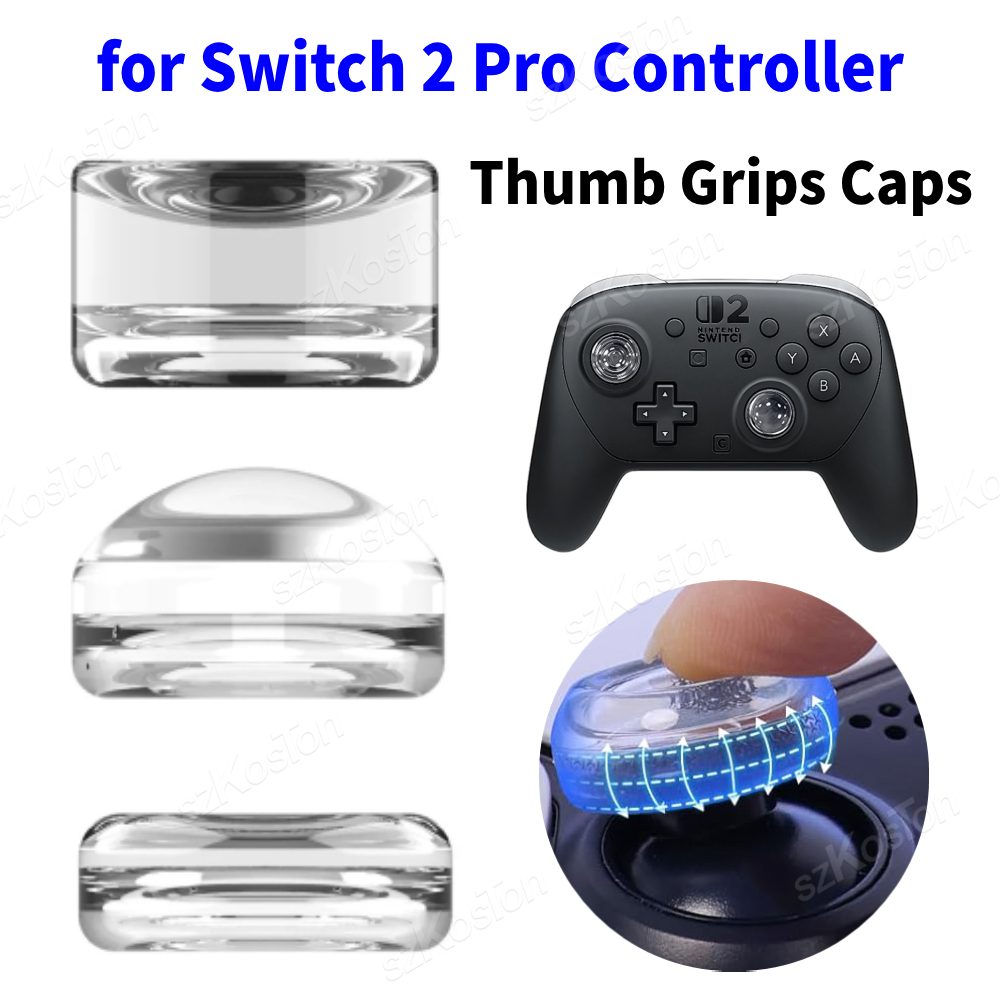 Gaming Accessories Joystick - Tampas transparentes para controle de switch