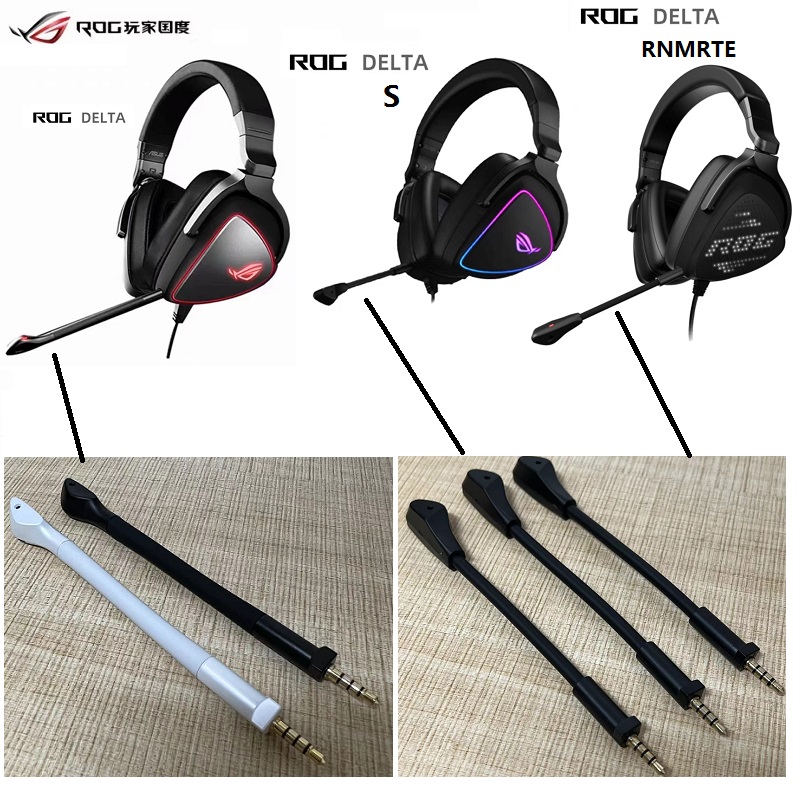 Gaming Headphone Accessories - Microfones Originais para Auscultadores Gaming, Asus