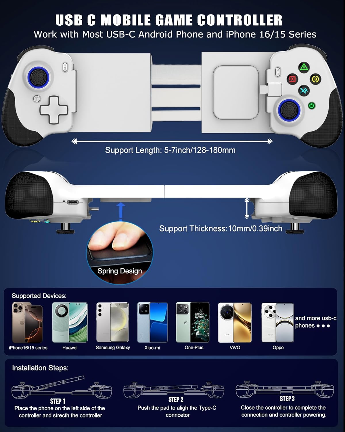 Controlador de Jogo Telescópic - Gaming Accessories For Android avaliação e preço