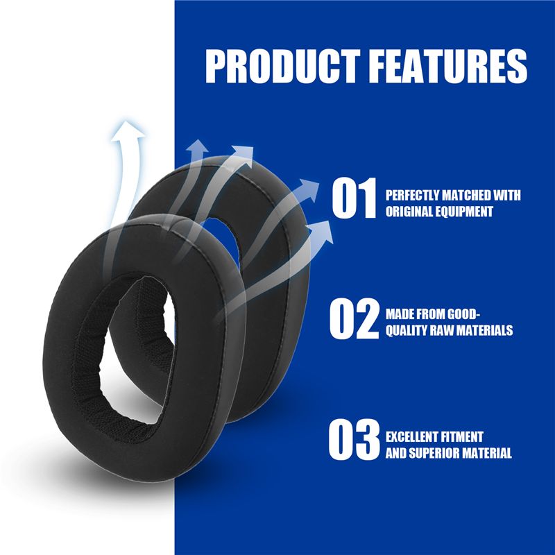 Almofadas de Ouvido B68A, Peça - Gaming Headphone Accessories avaliação e preço