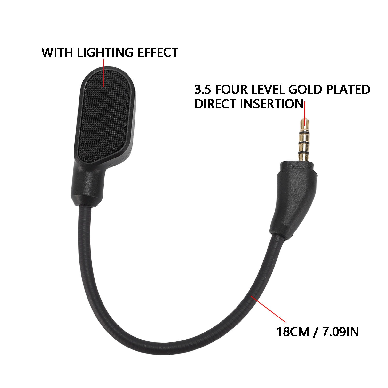 Microfone de Substituição para - Gaming Headphone Accessories avaliação e preço
