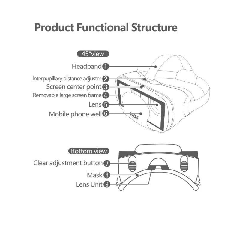 Óculos de realidade virtual vr - Gaming Accessories For Android avaliação e preço