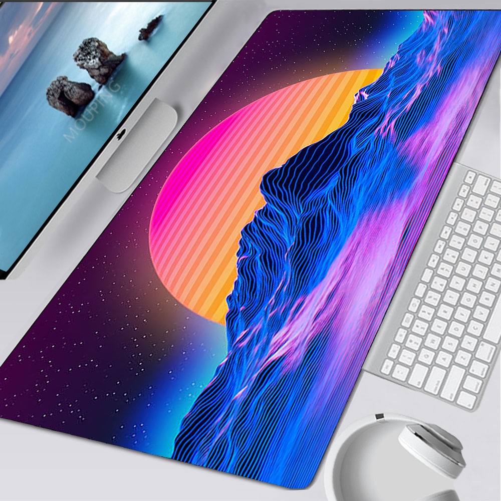 Vaporwave mousepad retrowave/s - Gaming Accessories For Your Desk avaliação e preço