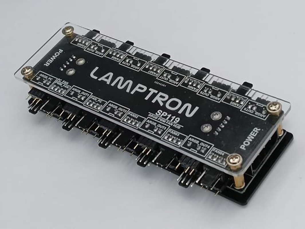 LAMPTRON Hub de Ventiladores A - Gaming Hardware And Accessories avaliação e preço
