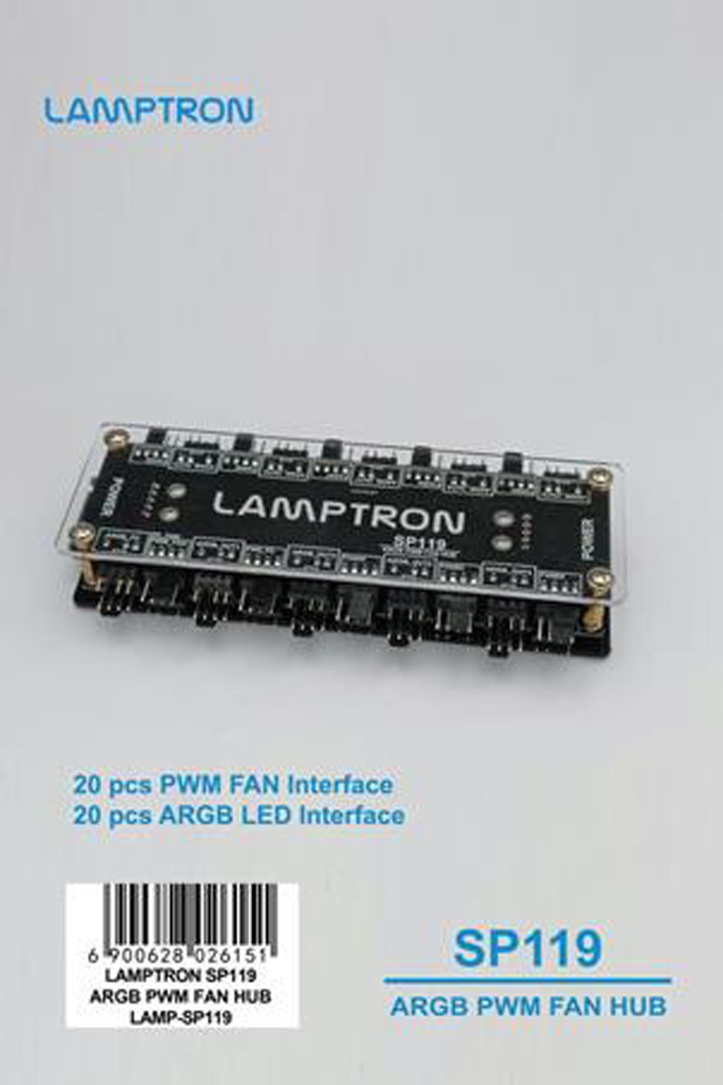 LAMPTRON Hub de Ventiladores A - Gaming Hardware And Accessories avaliação e preço