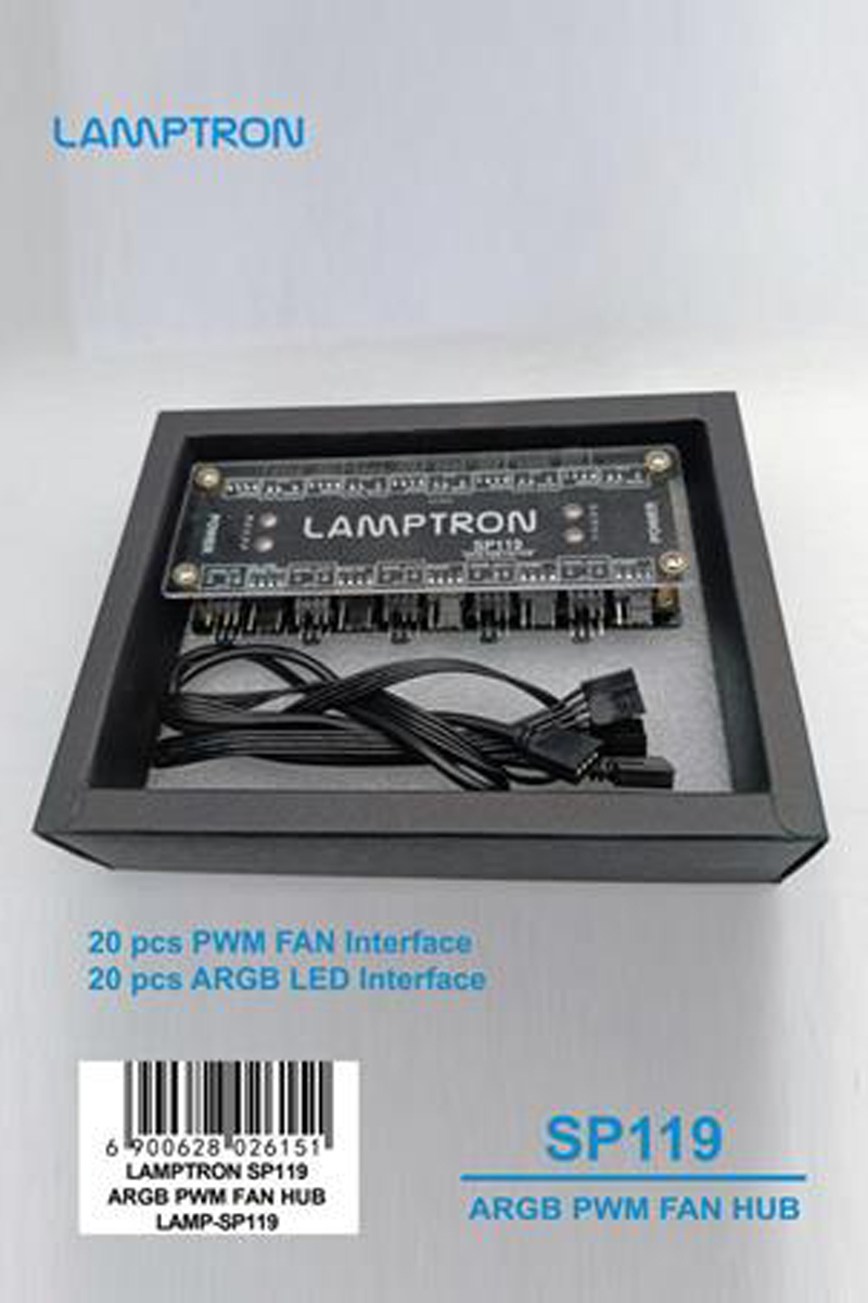 LAMPTRON Hub de Ventiladores A - Gaming Hardware And Accessories avaliação e preço
