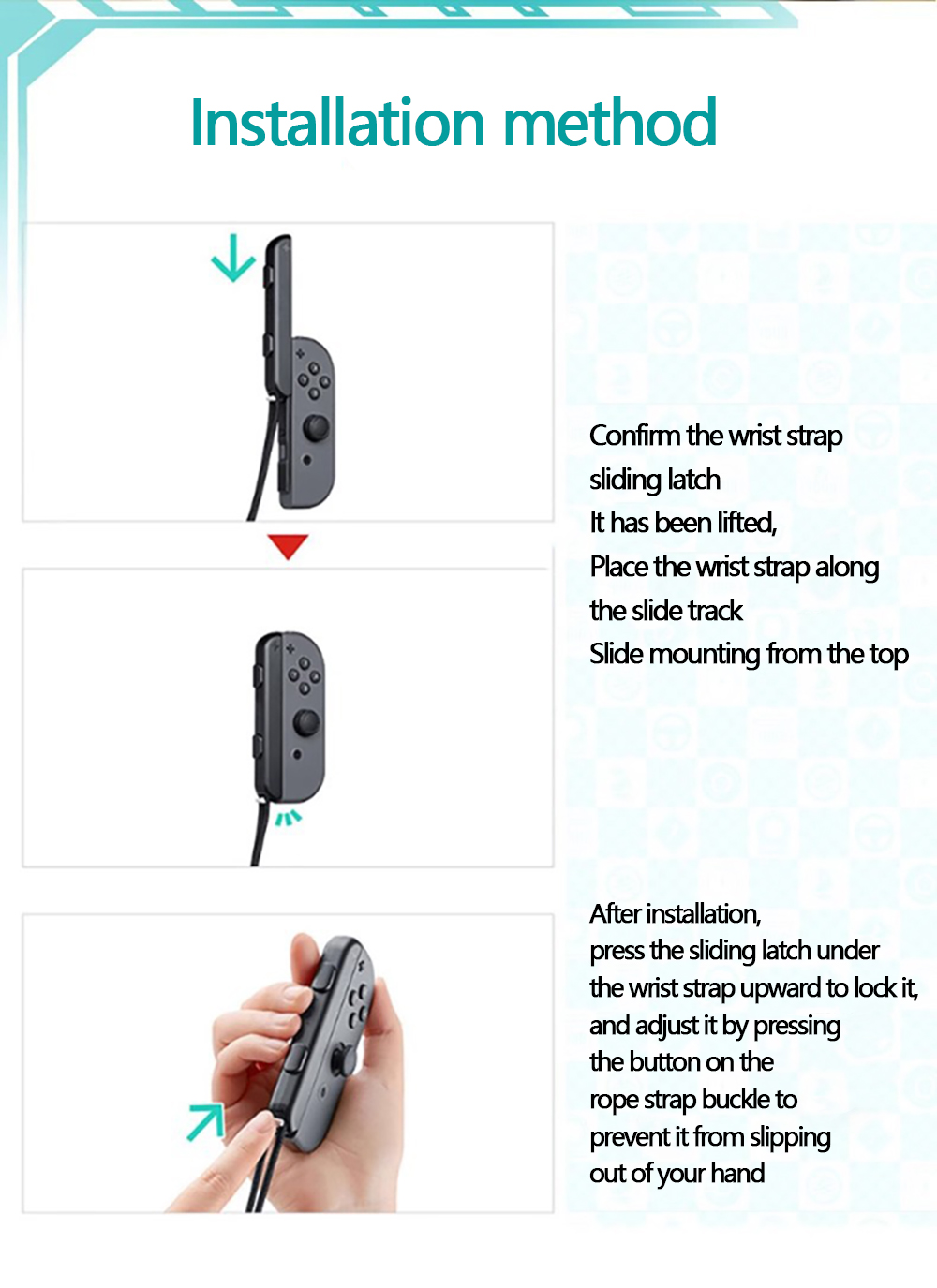 1 Par de Alças de Pulso para M - Gaming Accessories Joystick avaliação e preço